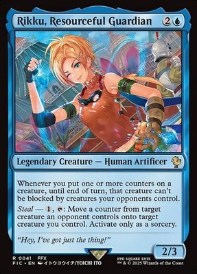 Rikku, Resourceful Guardian 41 R Normal FIC MTG NM