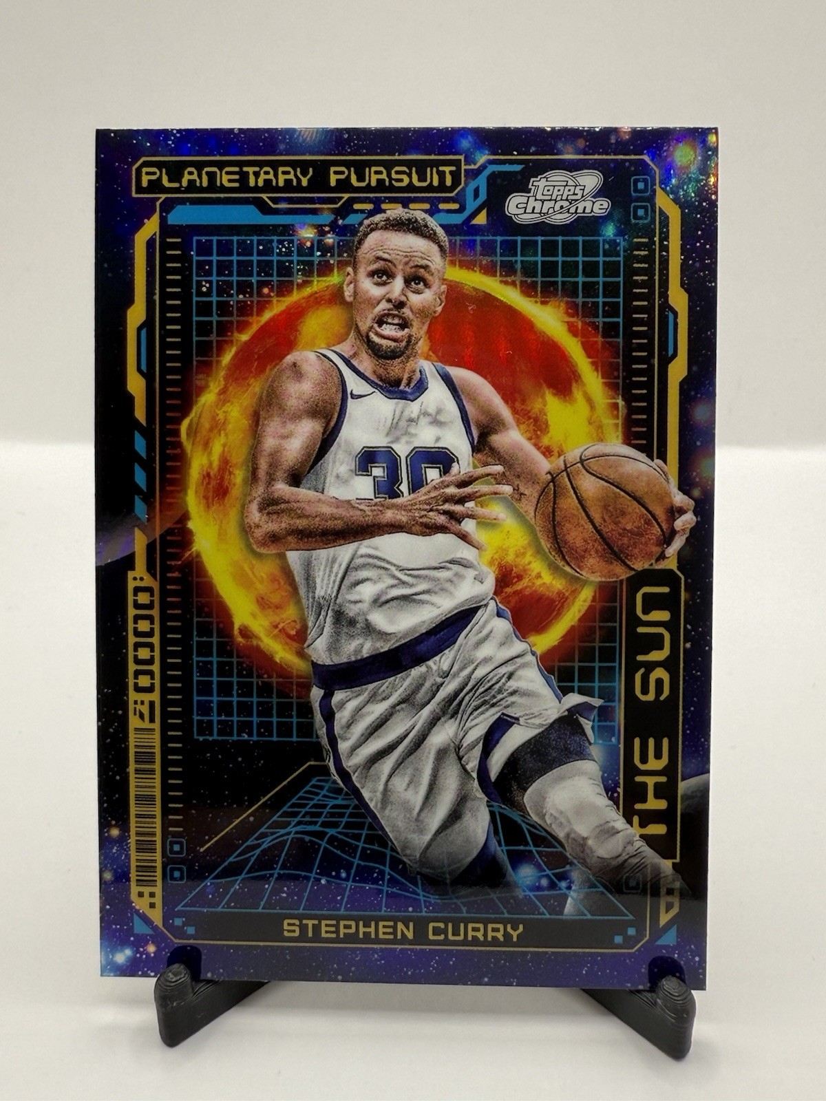 2023-24 Topps Cosmic Chrome - Planetary Pursuit Stephen Curry #PPS-2 Sun