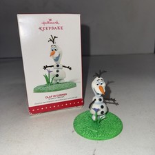 2015 Hallmark Keepsake Christmas Ornament OLAF IN SUMMER Disney's "Frozen" NIB