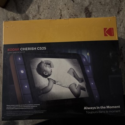 Kodak Cherish c525 Smart Baby Monitor 5'' Display SD Card & Cloud Recording (U)