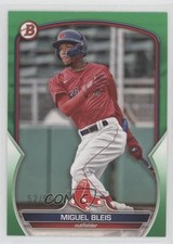 2023 Bowman Prospects Green 52/99 Miguel Bleis #BP-106 13sw