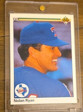 Upper Deck 1990 Nolan Ryan #544 Texas Rangers Baseball Base Set