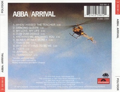 ABBA ARRIVAL [IMPORT BONUS TRACKS 2000] NEW CD
