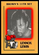 1997 Browns Boxing Lennox Lewis #47