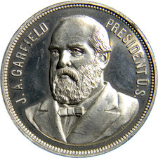 1881 James A. Garfield Memorial  Medal     (04556)