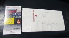 George Forman Signed Napkin JSA Certified (2)
