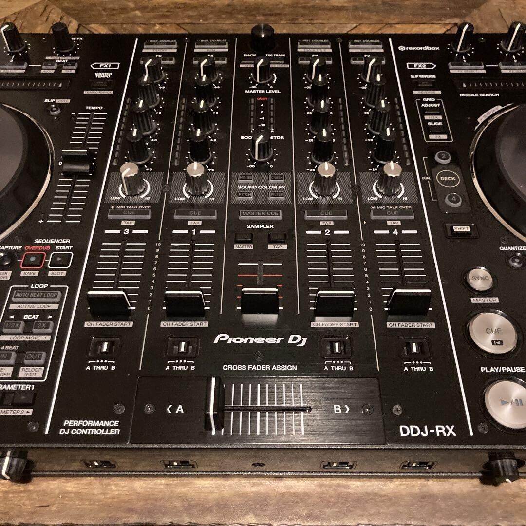 Pioneer DDJ‑RX Rekordbox High-end Model 4‑Channel DJ Controller