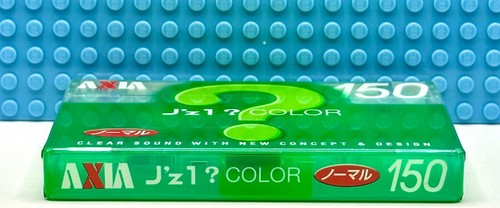 CINTA CASETE EN BLANCO AXIA J'Z 1 COLOR 150 2002 JAPÓN TIPO II (1) (SELLADA) - Imagen 3 de 3