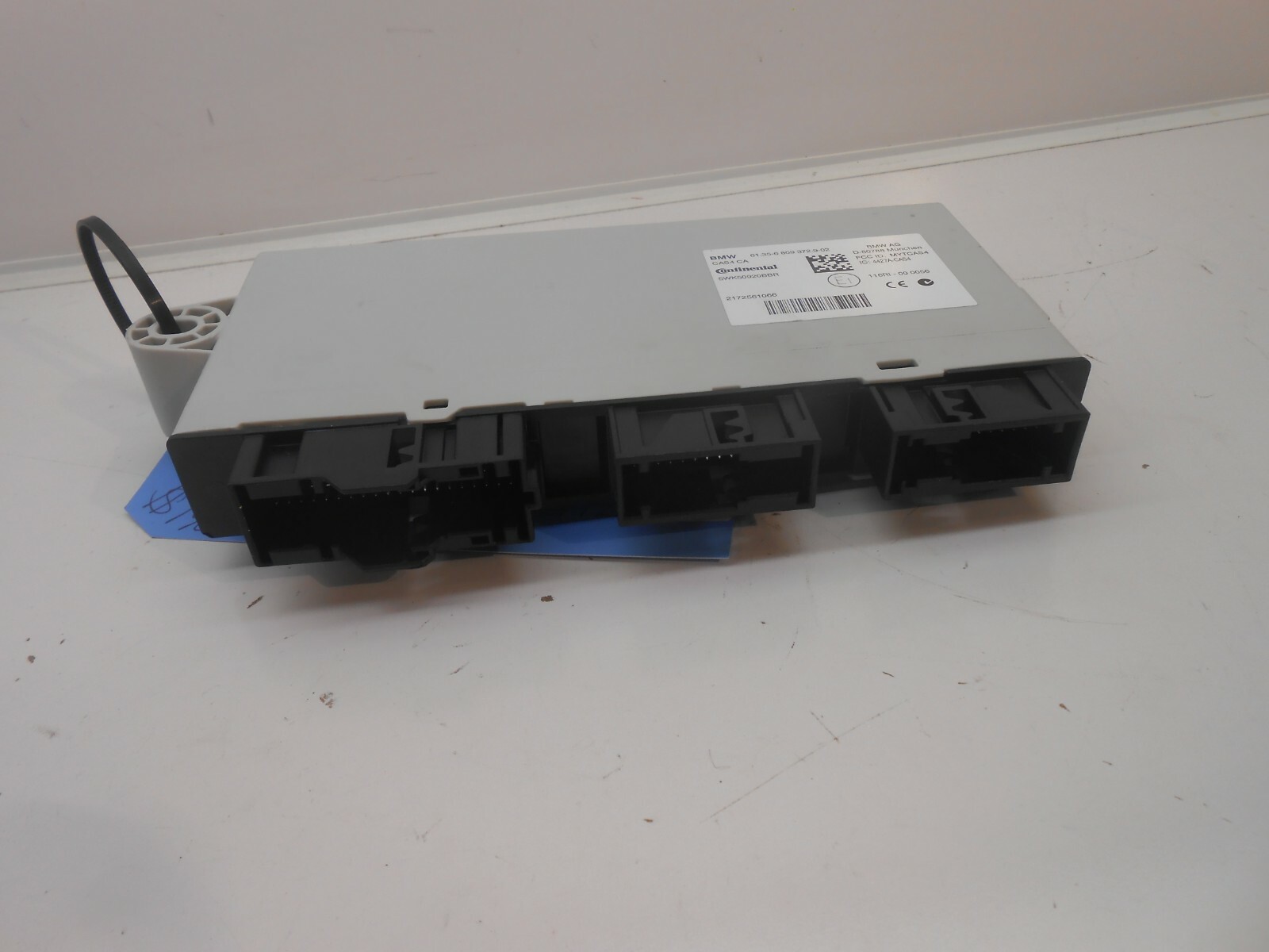 BMW CONTINENTAL ELECTRONIC CONTROL MODULE OEM 61356809372 SH0262  