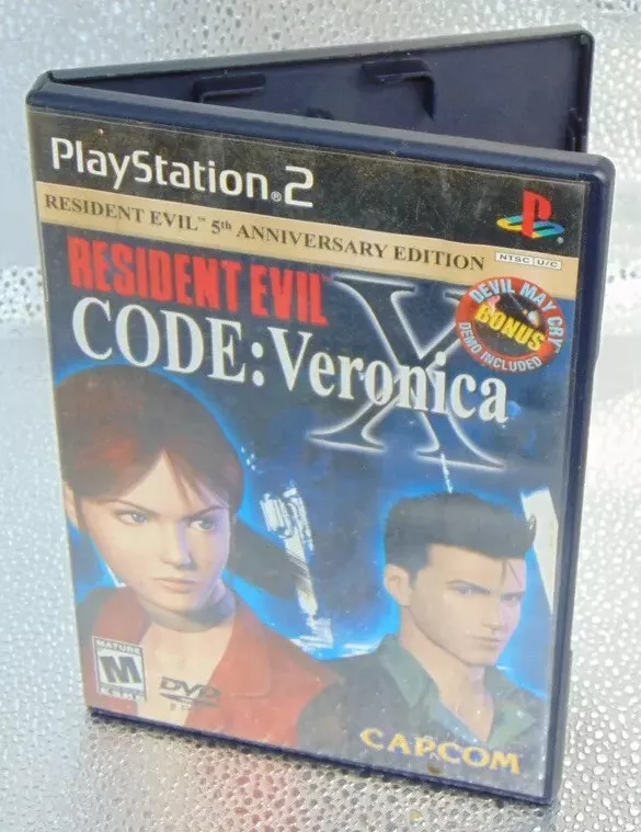 Resident Evil Code Veronica X no Bonus Disc C BL PS2