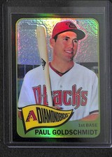 2014 Topps Heritage Black Refractor #THC-463 Paul Goldschmidt No 61 of 65
