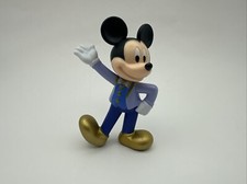 McDonald's 2021 Mickey Mouse Prince Outfit Goldtone Shoes Toy Figure