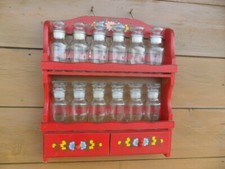 Portaspezie Tirolese dipinto come complemento d'Arredo