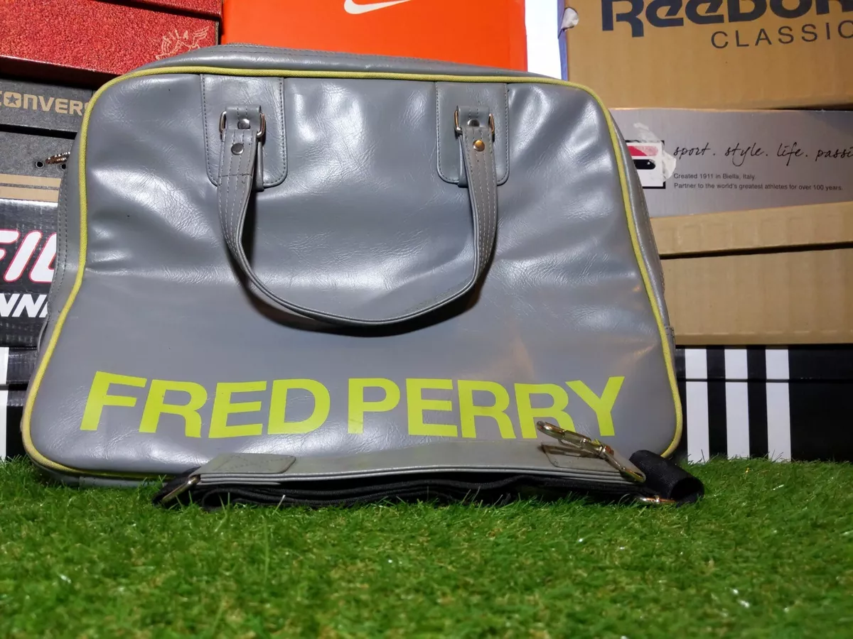 ACF x Fred Perry Barrel Bag — ART COMES FIRST