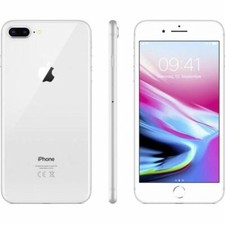 Smartphone Apple iPhone 8 Plus 64 GB sbloccato argento - modello UK - BUONO B+