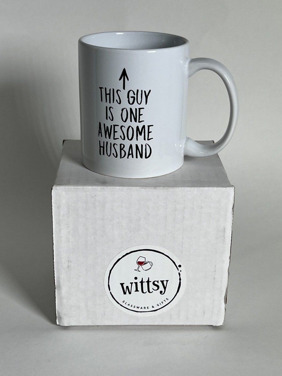 This Guy is One Awesome Husband Funny Coffee Mug Gift