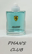 Ferrari Scuderia Light Essence 2.5 fl. oz.  EDT (Unboxed & Without Cap)
