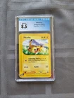 Graded Pokemon Card Pikachu 2002 Pokémon Expedition Set 124 /165 CGC 8.5 - D43