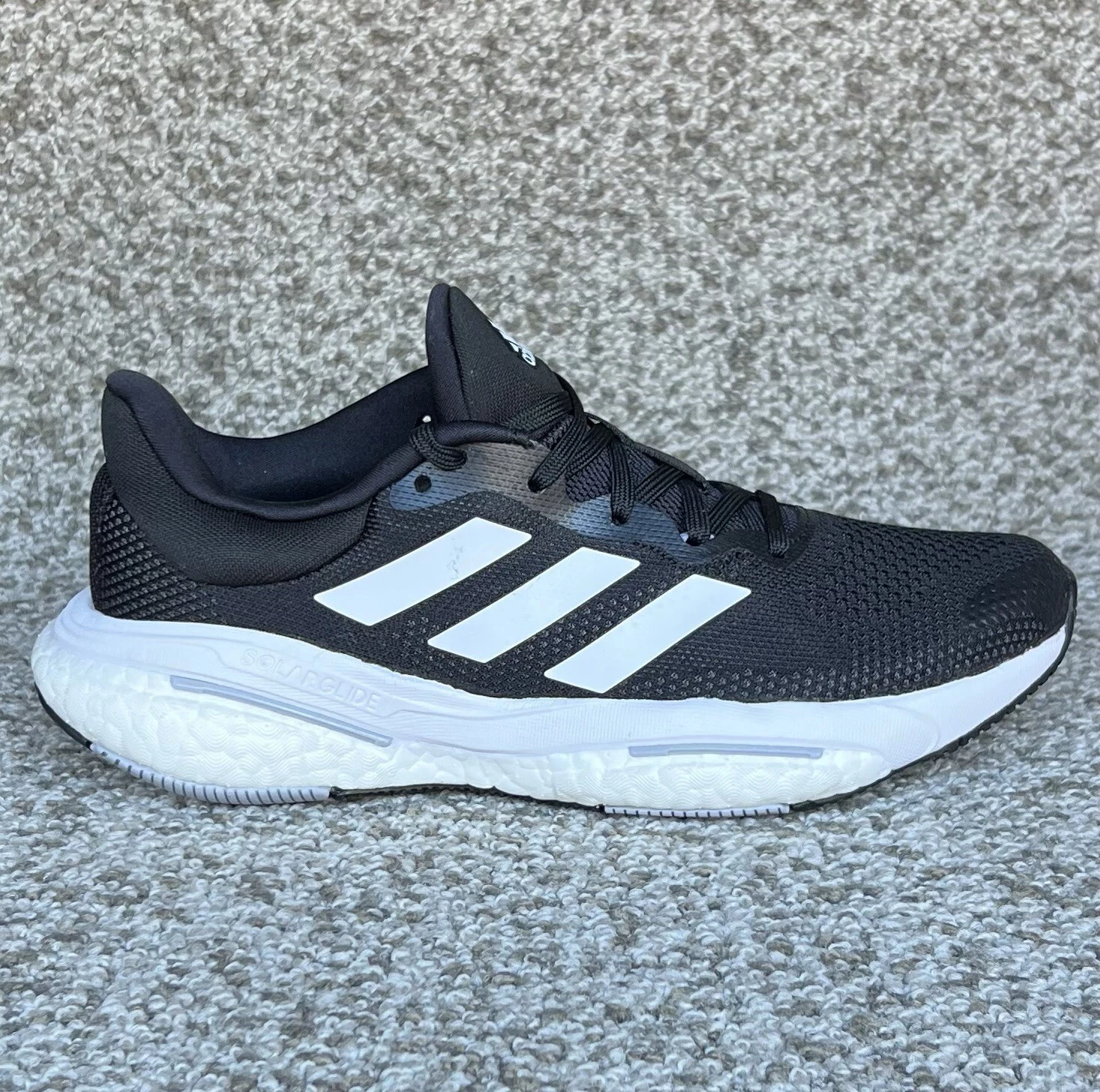 Adidas Women's Solar Glide Running Shoes Black 7 US Size NWB