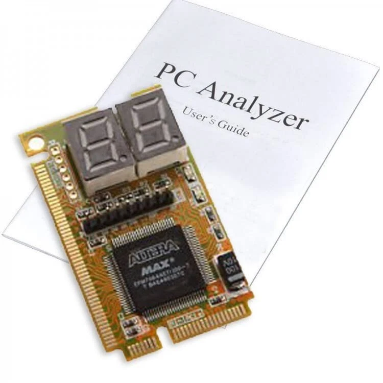 3 In 1 Mini PCI PCI-E LPC PC Laptop Analyzer Tester Diagnostic Post Test Card UK - Image 2 of 4