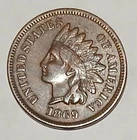 1869 INDIAN HEAD CENT (VERY FINE PLUS DETAILS) (YOU GRADE)