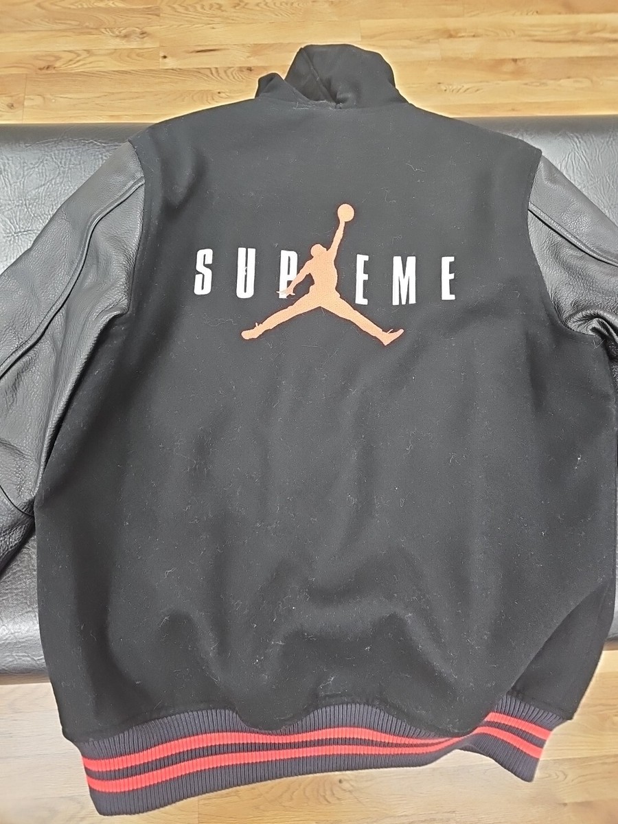 SUPREME X JORDAN VARSITY HOODED SUPREME X JORDAN VARSITY HOODED