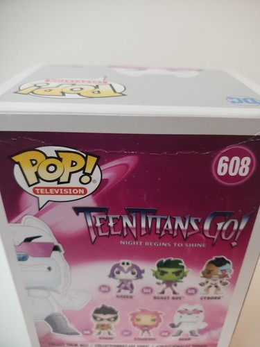 Funko POP! TV - Teen Titans Go! The Night Begins to Shine Vinyl Figur - BÄR - Bild 5 von 5
