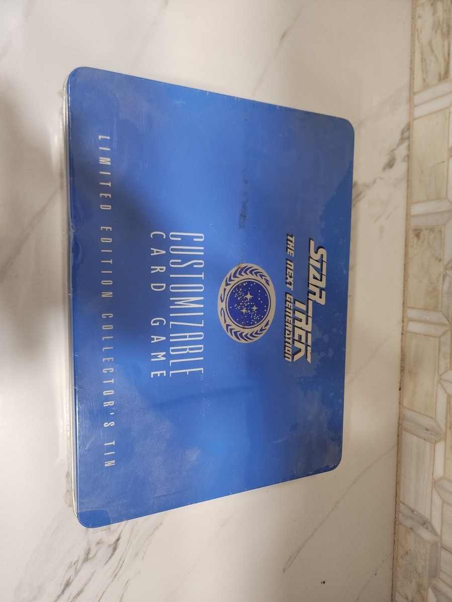 star trek the next generation customizable card game limited edition Star Trek: The Next Generation Premiere Starter Deck (60 cards) (Random) :  Toys & Games main image 0
