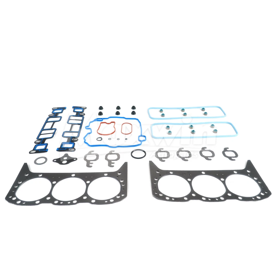 Conjunto de junta de cabeça inferior kit de corrente de distribuição compatível com Chevrolet Express S10 GMC Safari 4.3L - Imagem 3 de 4