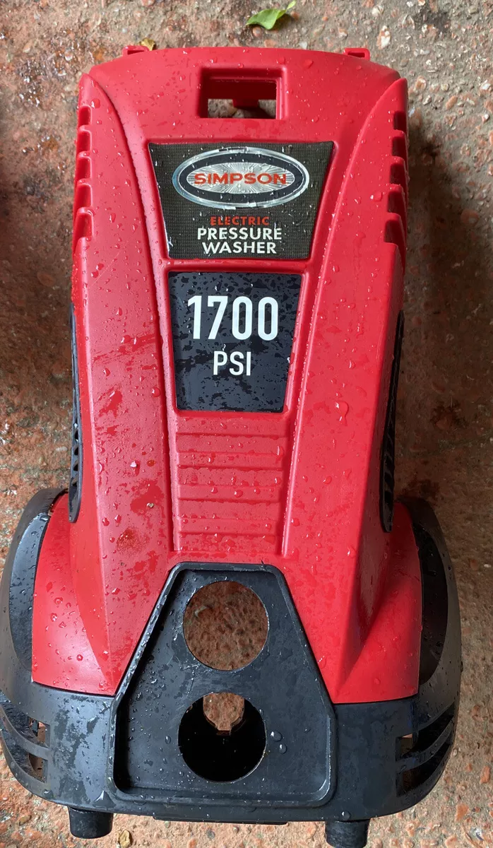 Simpson electric pressure washer 1700 psi deals