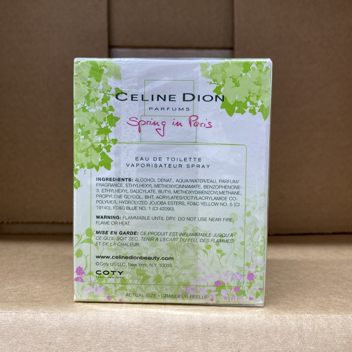 Celine Dion Spring in Paris Eau De Toilette Spray 1.7 oz