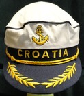 CROATIA Captain Nautical Hat Cap Yachting Club Adjustable Men BRAND NEW with TAG — photo 1