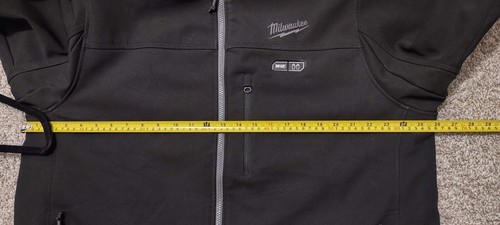 Milwaukee M12 Heated Gear Jacket Mens Extra Large Black Toughshell (JACKET ONLY) - Picture 17 of 19