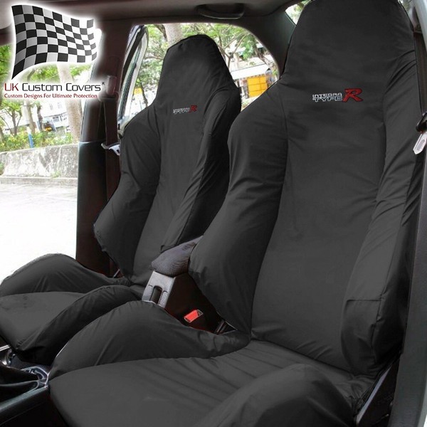 Honda Integra Type-R Dc5 Vorderes Sitzabdeckungs-Set Black Emb 143-image