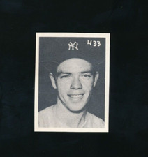 1955 All American Sports Club #433 Gild McDougald VG or better hand cut