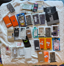 Lot Of Cell Phone Cases  Covers  Assorted Sizes And Designs
