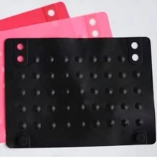Black Hair Tool Hot Pad for Hair Straighter/Curling Iron For Traveling