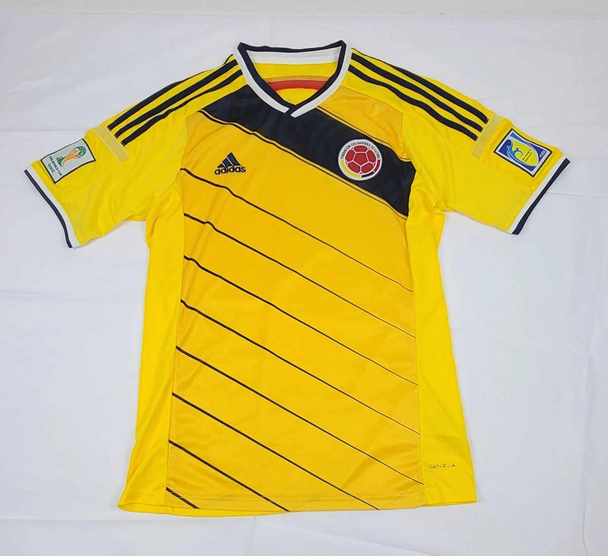 . para agregar haz Adidas Colombia Soccer Jersey National Team Shirt Selección Colombiana Size  M | eBay