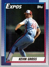 1990 Topps 465 Kevin Gross  Montreal Expos