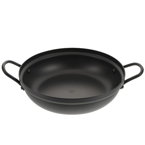 Sukiyaki Pan Steel Casserole Pot Bbq Wok Hot Soup Seafood Korean Style