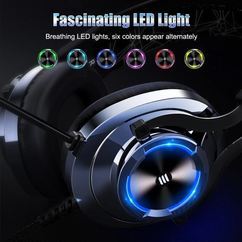 EKSA E3000 Gaming Headset with RGB light - Image 3 of 4