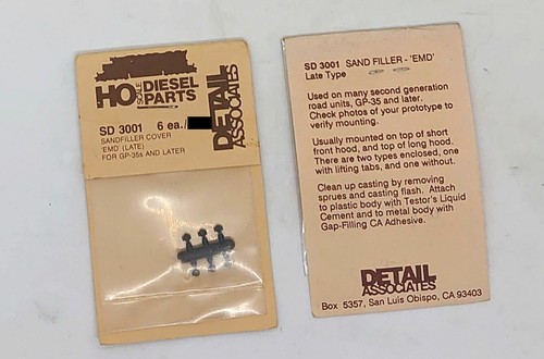 DETAIL ASSOCIATES American HO Scale Detailing Parts - Multi Listing - Picture 172 of 203