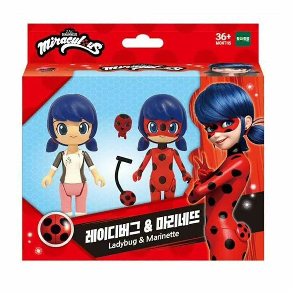 Miraculous Ladybug Action Figure Ladybug & Mrinette Collectible Toy