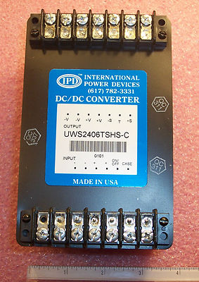 UWS2406TSHS-C INT'L POWER DEVICES DC/DC CONVERTER NOS