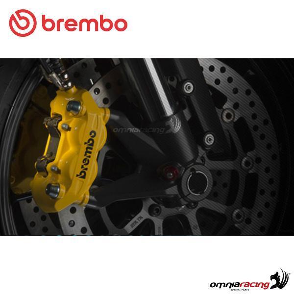 Brembo axial brake caliper right Front P4 30/34 B gold color 65mm mounting