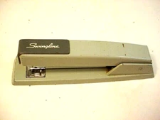 Vtg Gray Swingline Stapler All Metal 94-41  USA 8" Tacking Works Well Free ship