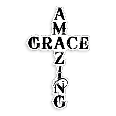 Amazing Grace Sticker Decal