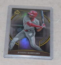 2023 Bowman BI-3 Justin Crawford Invicta Insert Philadelphia Phillies Baseball
