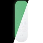 PlayVital Silicone Cover for ps5 Media Remote Control Glow in Dark-Green