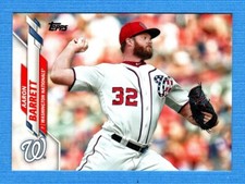 2020 Topps #670 Aaron Barrett Washington Nationals